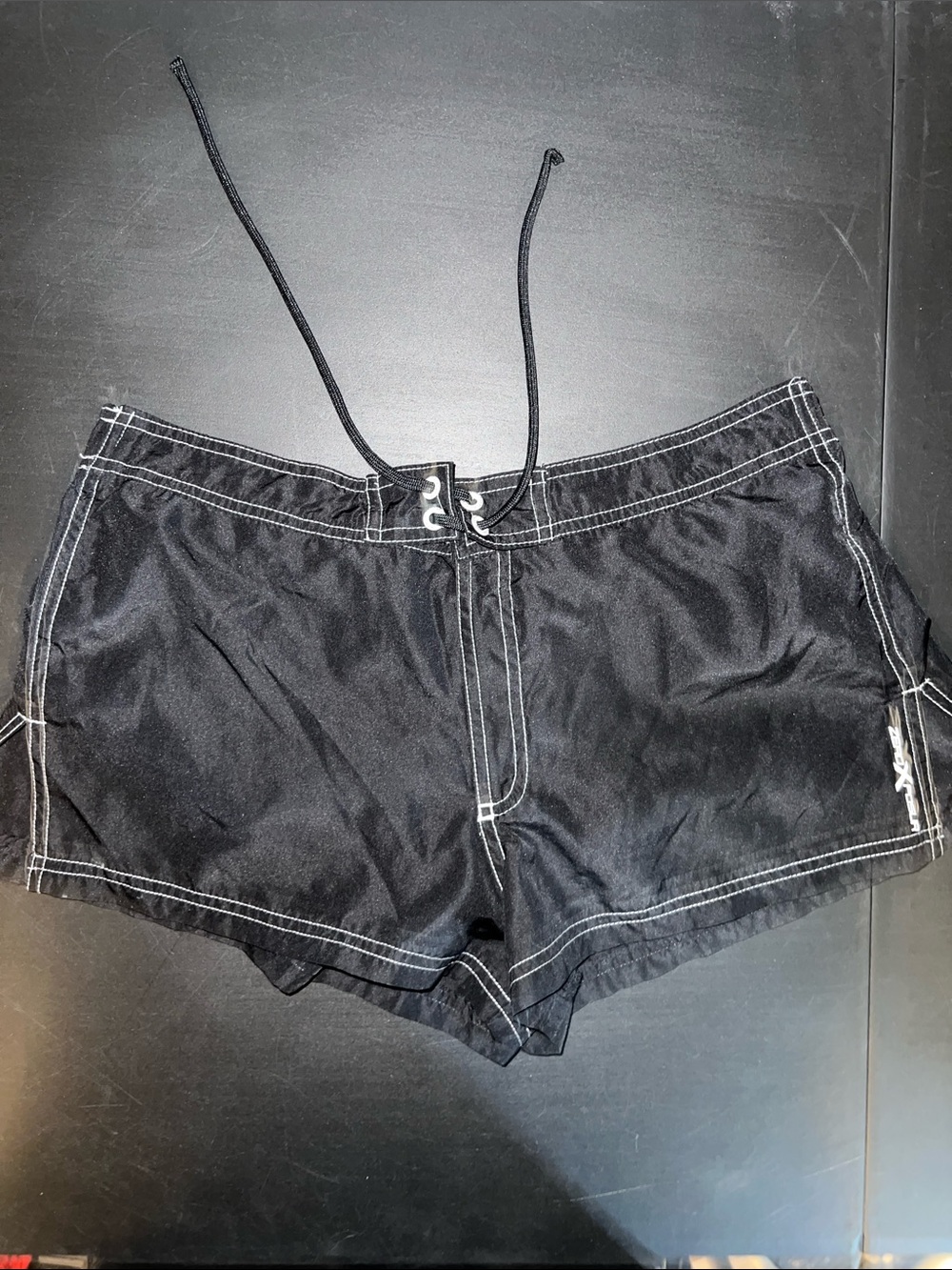 ZeroXposur Black Women's Athletic Drawstring Shorts